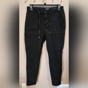 Judy Blue black denim joggers